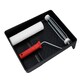 image 1 of 9" 230mm Large Painting Paint Roller Tray + Thermal Bonded Sleeve For Gloss