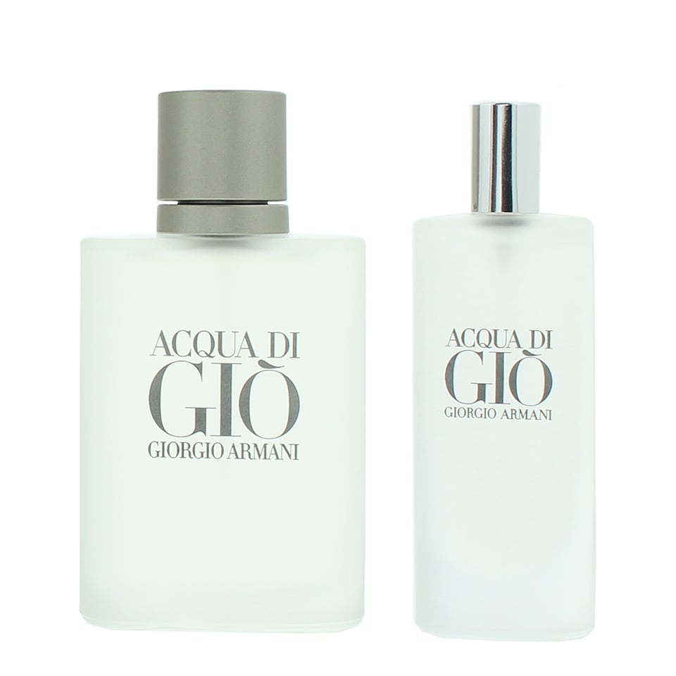 image 1 of Giorgio Armani Acqua Di Gio Eau De Toilette 50ml & Eau De Toilette 15ml Gift Set