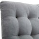 image 4 of Charlbury Fabric Single Motor Rise Recliner Electric Lift Chair (Grey)