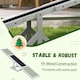 image 3 of PawHut Wooden Pet Seesaw for Big Dogs with Anti-Slip Surface, White