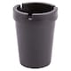 image 1 of Ashley Polypropylene Cupholder Ashtray - 7.5cm - Black