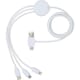 image 4 of Bullet 5 in 1 USB Cable - White - One Size