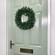 image 3 of 45cm Plain Green Colorado Christmas Door Wreath with PVC Tips