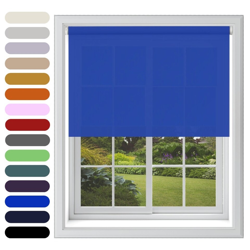 image 1 of Daylight Roller Blind 210cm x 160cm Blue | Electric Blue