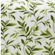 image 4 of Watercolour Leaves Duvet Cover Set - King - Green