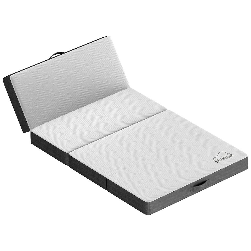 image 1 of Rattantree Folding Floor Mattress Memory Foam Futon Bed Removable Cover,20CM