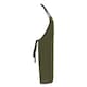 image 2 of Brand Lab Unisex Adult Classic Bibbed Apron | Green | Dark Olive | One Size | 1