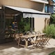 image 2 of Outsunny 2.5 x 2m Electric Retractable Awning w Aluminium Frame Light Grey | Grey | 1