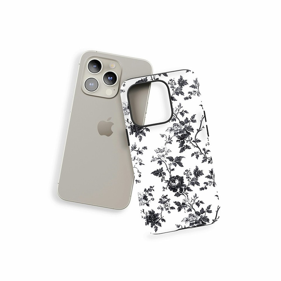 image 1 of Dark Rose Phone Case | Black | iPhone 15 Plus
Slim | iPhone 15 Plus
Slim
