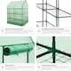 image 5 of Greenhouse - 16 shelf levels, tarpaulin cover, 143 x 143 x 195 cm
