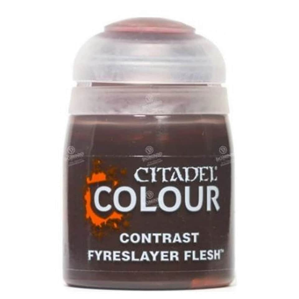 image 1 of Games Workshop Citadel Colour Contrast: Fyreslayer Flesh (18ml) Paint