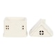 image 4 of Ceramic White Gingerbread House Oil Burner