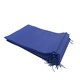 image 2 of Pack of 25 Blue Coloured 32x22cm Non-Woven Drawstring Bags | Blue