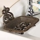 image 1 of Fleur de Lys Bathroom Soap Dish