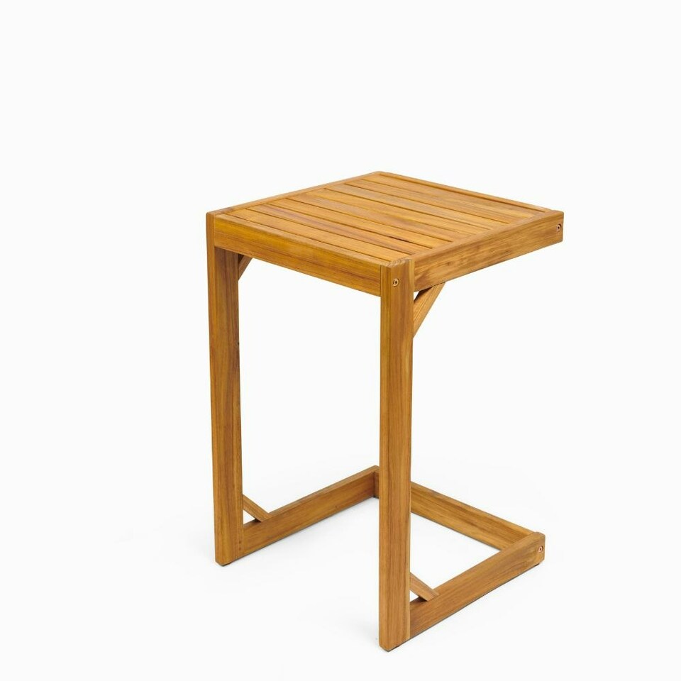 image 1 of Outdoor Side Table – FSC-Certified Acacia Hardwood Brown | Natural