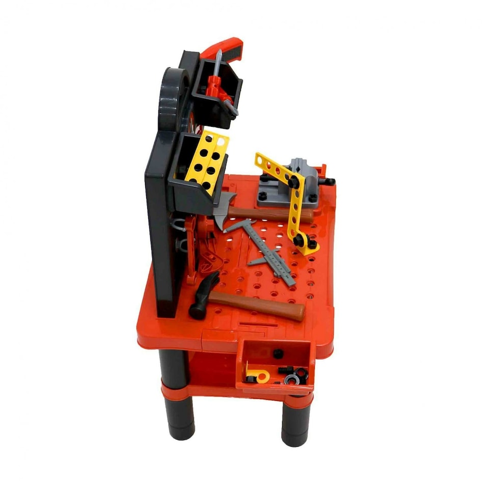 image 1 of Oypla Childrens Kids Play Toy Workbench Tools Kit Workshop Playset