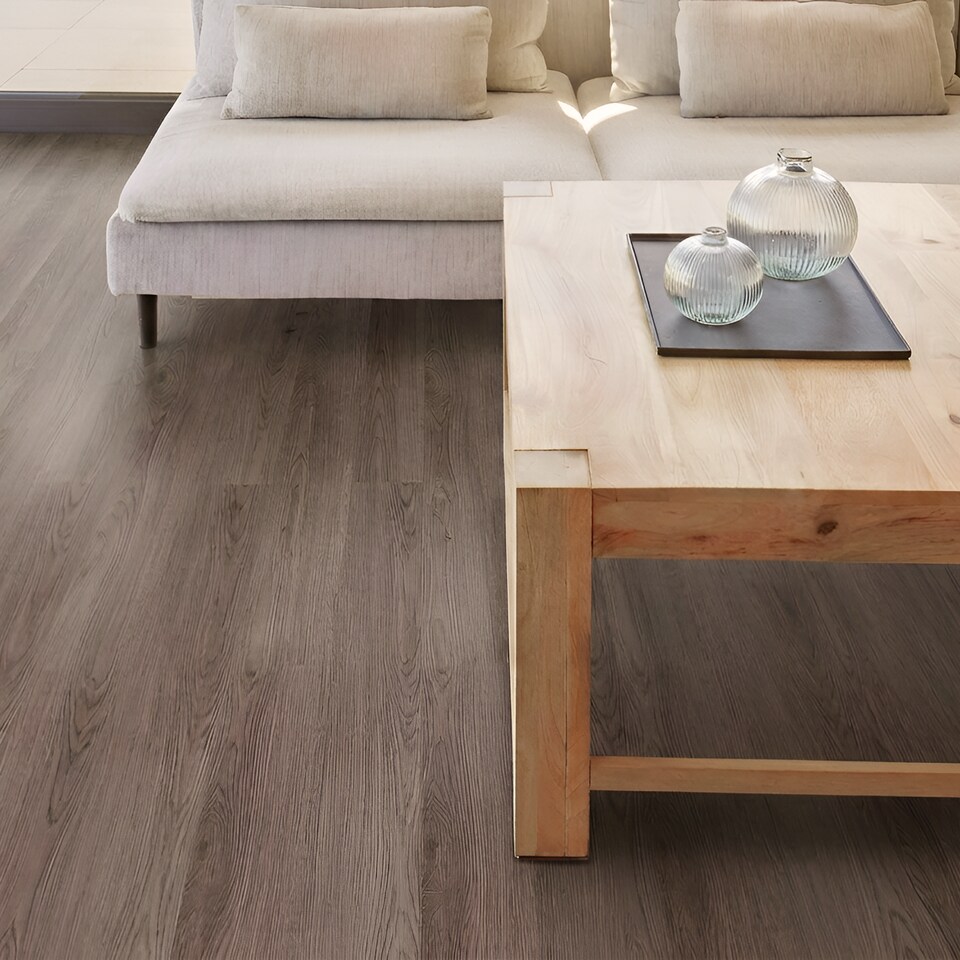 image 1 of Self Adhesive Floor Planks | 5.9x35.9in (91.4x15.2cm) Each | Peel & Stick Vinyl Flooring | Grey Wood Effect | Easy DIY | Stick On Tiles for Home Floors | Grey | 2.78 sqm