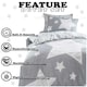 image 8 of VELVETIO Superstar Duvet Cover Set Soft Polycotton Reversible Kids Beddings Pink | Blush Pink | Double