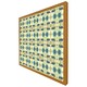 image 4 of Psychedelic geometric pattern (Picutre Frame) Black | XL