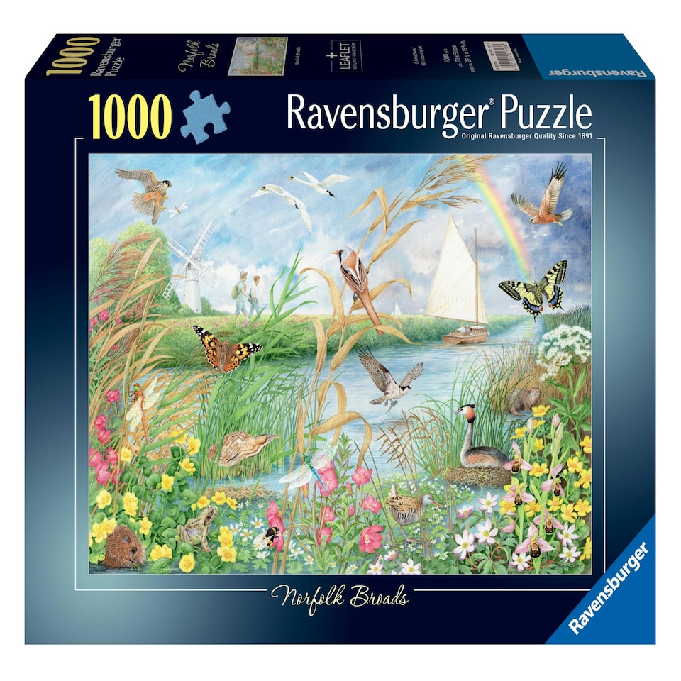 image 1 of Norfolk Broads 1000pc - Ravensburger - 542 12001313