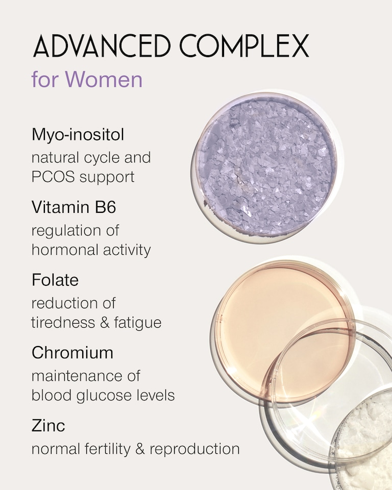 image 1 of SuperSelf Myo-Inositol Complex 2000mg with Zinc, Folic Acid, Vitamin B6 & Chromium 90 Vegan Capsules