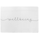 image 1 of Text Wellbeing (Rug) White | L