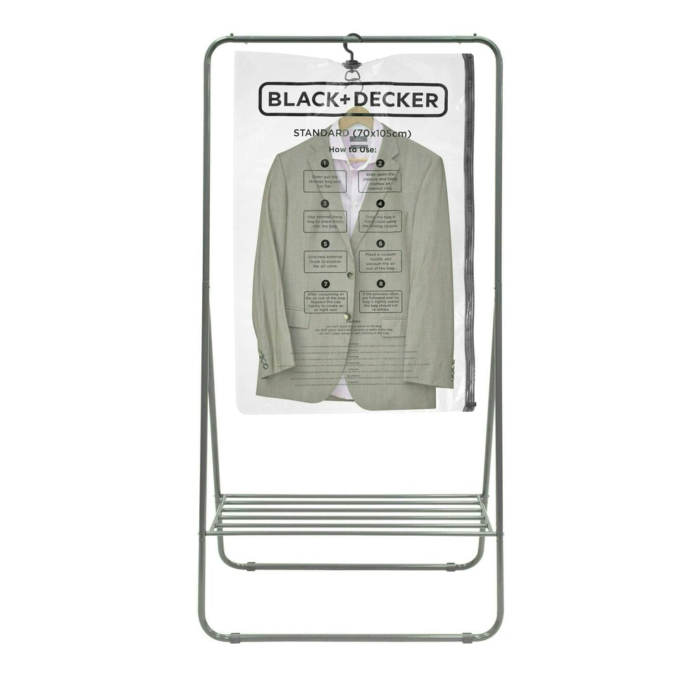 image 1 of BLACK+DECKER Free Standing Clothes Rail