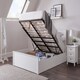image 2 of New England Surf White Ottoman Bed - King 5ft (150cm)