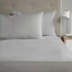 image 1 of Percale Housewife Pillowcase Pair Silver | Grey