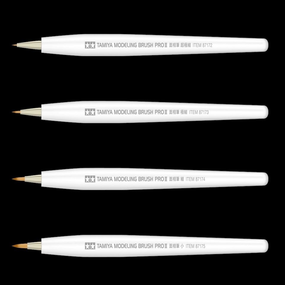 Pro II Pointed Brush U Fine White