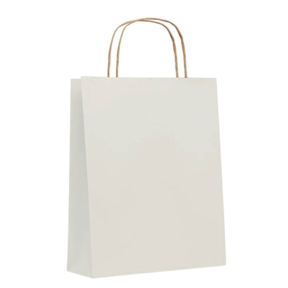 image 1 of MidOcean Paper Tone Paper Gift Bag - White - 40cm x 32cm x 12cm White