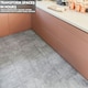 image 5 of NOVECRAFTO Vinyl Floor Tiles Self Adhesive – 12x12in Peel and Stick Flooring for Kitchen, Bathroom & Living Room – Grey Granite Effect Design Grey | 5.57 sqm
