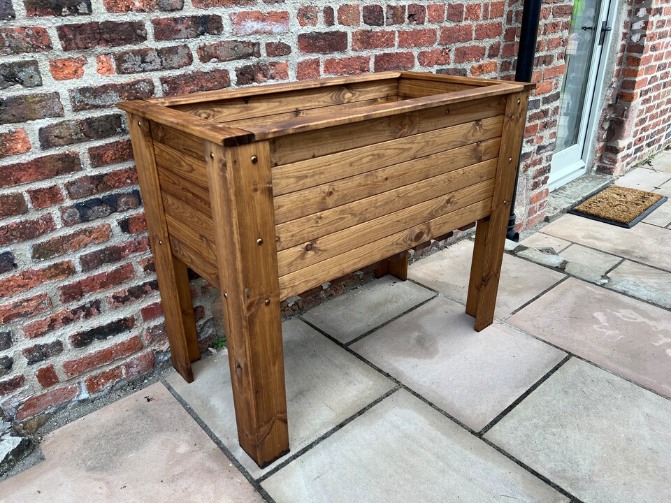 image 1 of Somerford Deep Root Extra Large Planter - Wood - L59 x W120 x H90 cm - Fully Assembled