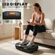 image 8 of SPORTNOW Vibration Plate Exercise Machine with 120 Speed Levels, 5 Programs | Black | Glossy black | 52.4L x 31W x 12H cm