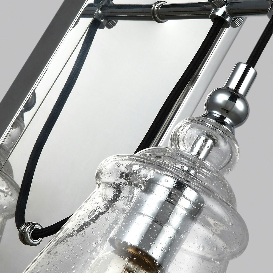image 1 of Feiss Loras 1 Light Wall Light Chrome