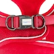 image 4 of HugglePets Step In Air Mesh Dog Harness Red | M