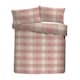 image 6 of Appletree Ashford Check Duvet Cover Set Natural