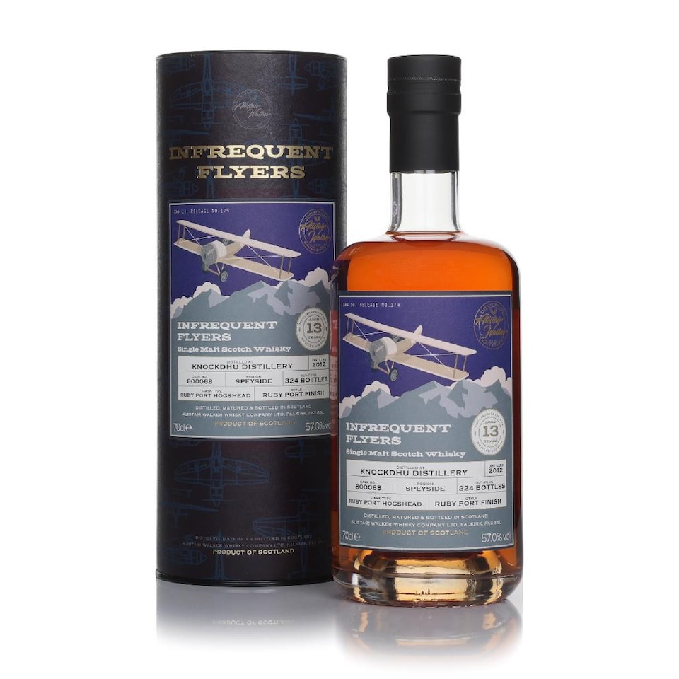 image 1 of Knockdhu - Infrequent Flyers Single Cask No. 800068 2012 13 year old Whisky