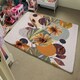 image 4 of Orange Geometric With Flowers (Rug) Orange | XL: 160x230cm