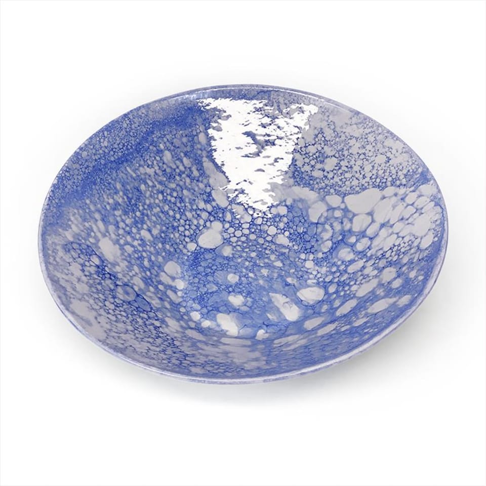 image 1 of Verano Spanish Ceramics Burbujas Large Conical Bowl - 37cm