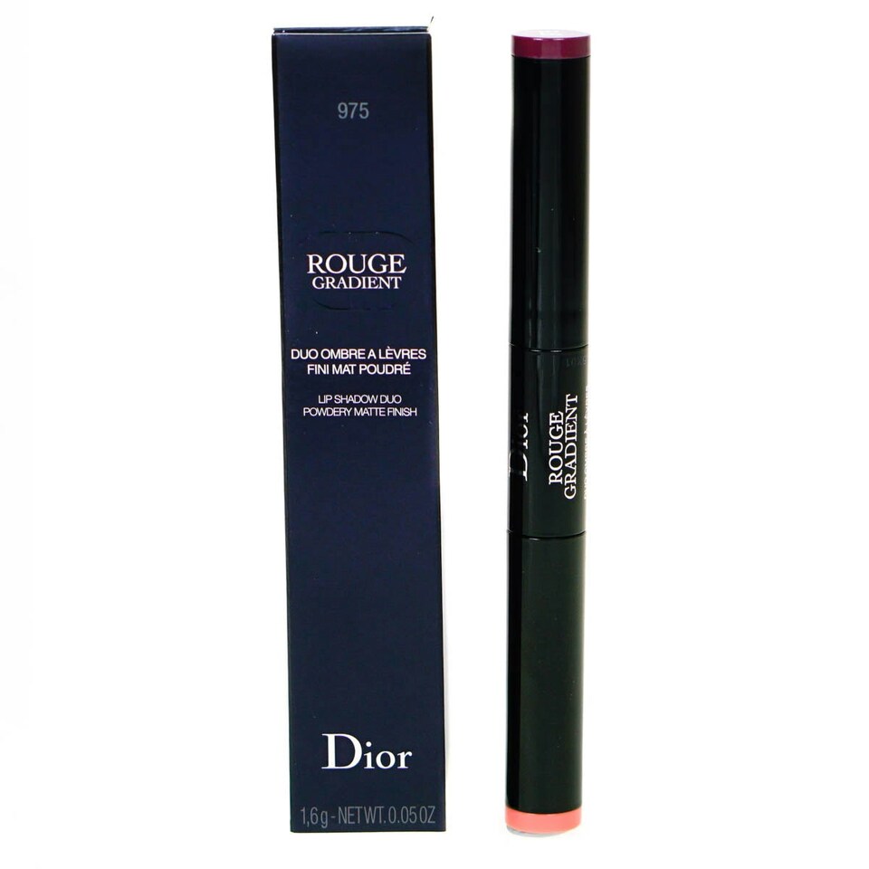image 1 of Dior Rouge Gradient Lipstick Duo 975 Purple Pink Pink