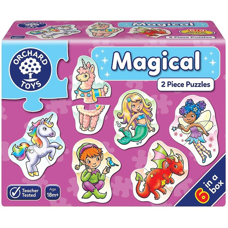image 1 of Orchard Toys Magical 2 Piece Puzzles