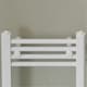 image 4 of Stirling Bold - White Thermostatic Radiator Valve & Installation Kit Angled 15mm