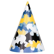 Batman Party Cone Hats - Pack of 8