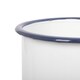image 4 of Argon Tableware White Enamel Utensil Holder - 15.5cm - Blue