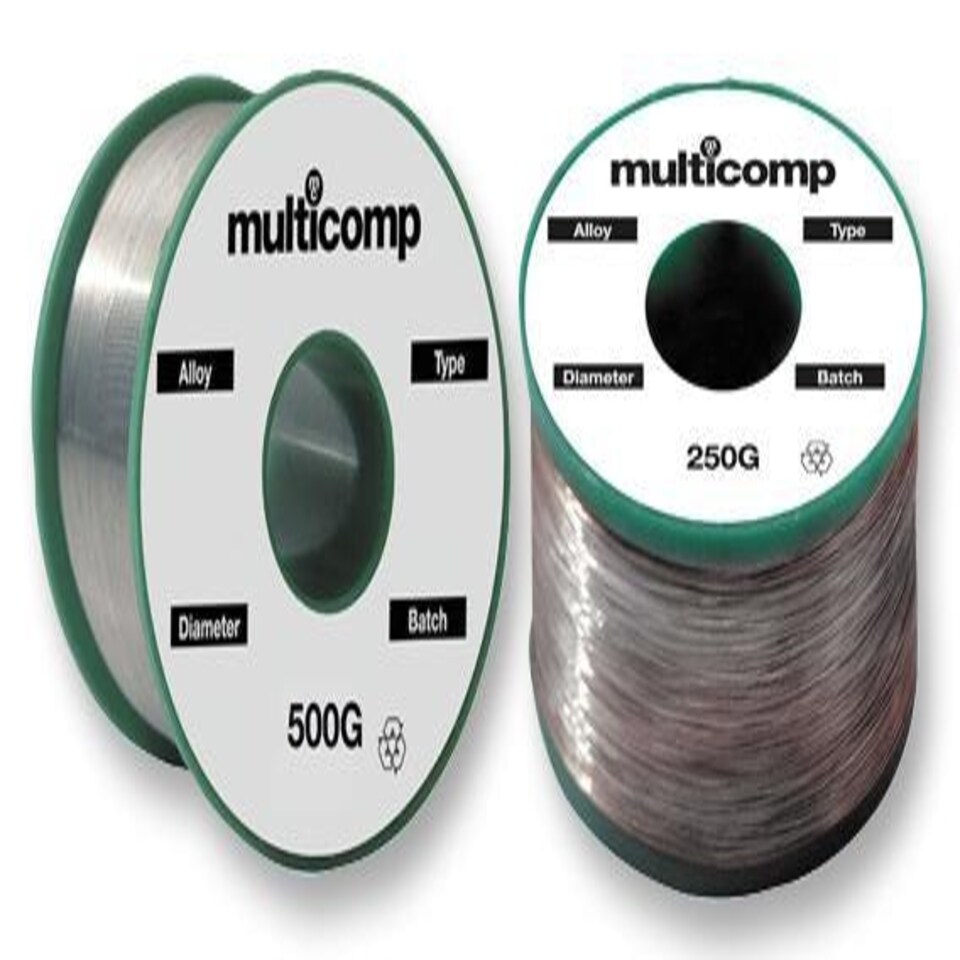 MULTICOMP - Solder Wire, Lead Free, 0.9mm, 227°C, 250g