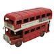 image 2 of Quality Historical Metal Vintage London Bus Metal Model Replica Ornament Gift