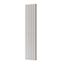 Omeara - White Vertical Radiator H1600mm x W348mm Double Panel