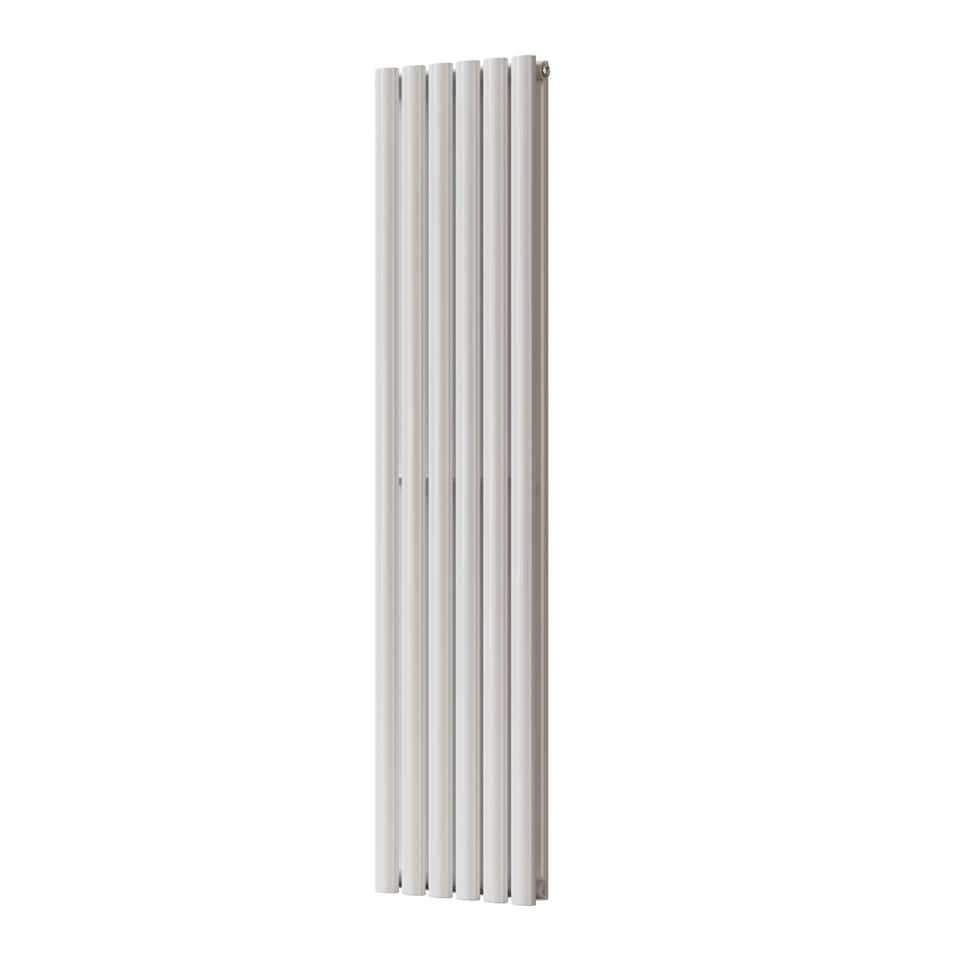 image 1 of Omeara - White Vertical Radiator H1600mm x W348mm Double Panel