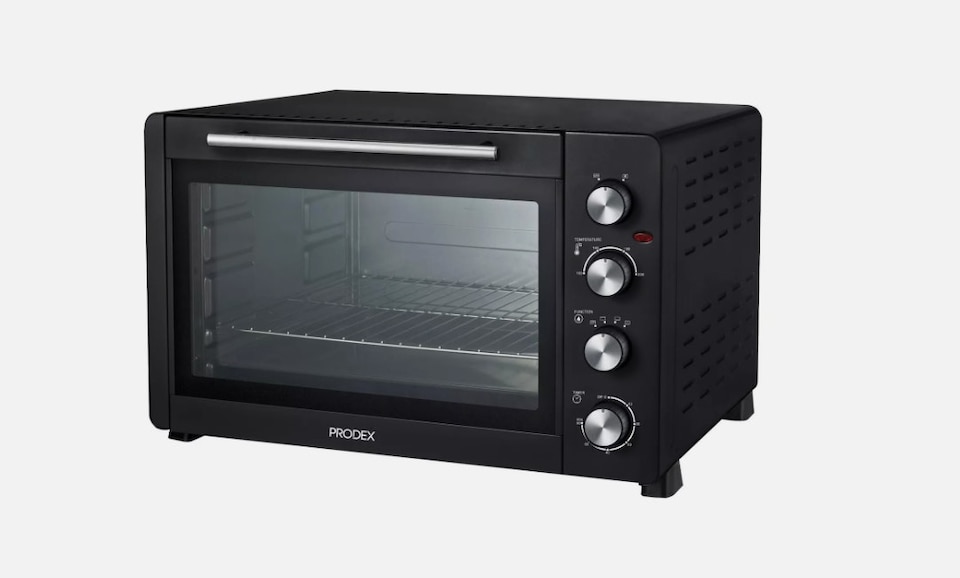 Electric Mini Oven with Grill, 60 Litre, Black, Prodex PX7161B